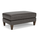 Digby Leather Cocktail Ottoman - Image 5