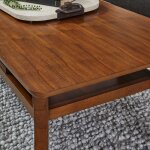 Ludwig Brown Rectangular Coffee Table - Image 6