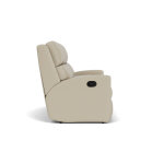 Catalina Leather Reclining Loveseat with Console - Image 4