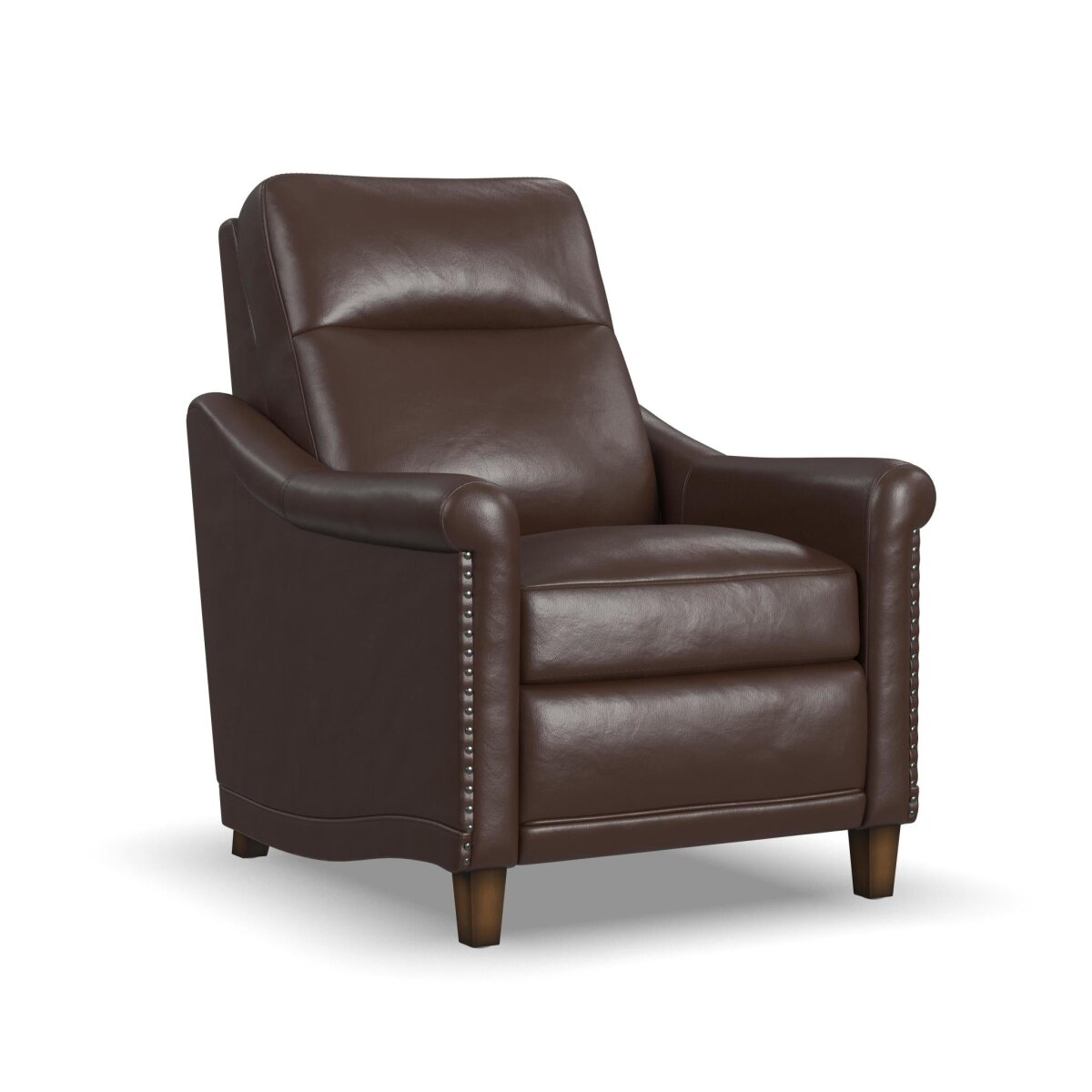 de090e5347d522ff75faaa3768737b7d Elizabeth Brunette Leather Power Recliner with Power Headrest - Image 1