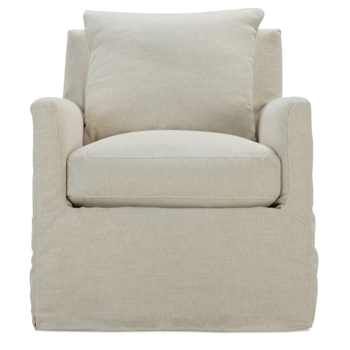 de3b8df08e09788b5154543b02c1298a Lilah Slipcovered Chair - Image 1