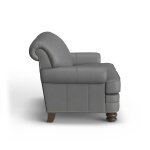 Bay Bridge Leather Loveseat - Image 9