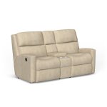 Catalina Fabric Power Reclining Loveseat with Console - Image 5