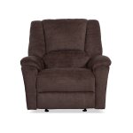 Plush Fabric Power Gliding Recliner with Power Headrest & Lumbar - Image 3
