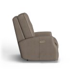 Devon Leather Power Recliner with Power Headrest - Image 8
