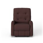 Devon Leather Power Recliner with Power Headrest - Image 3