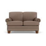 Bay Bridge Leather Loveseat - Image 6