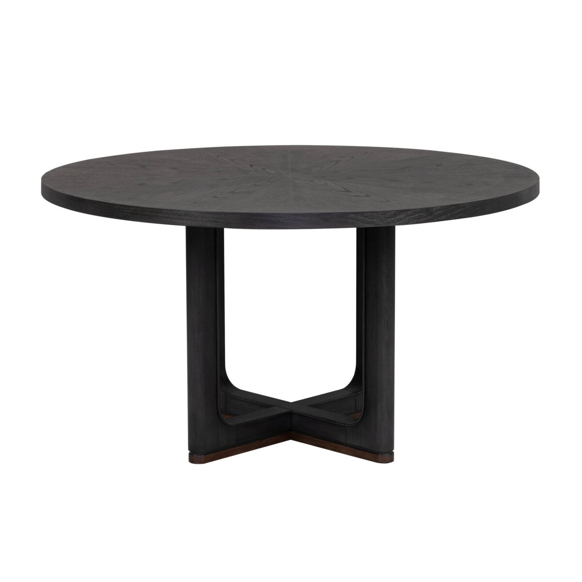 ecfcb29794217f7e7ae6f1402011f80d Waterfall Black Round Dining Table - Image 1