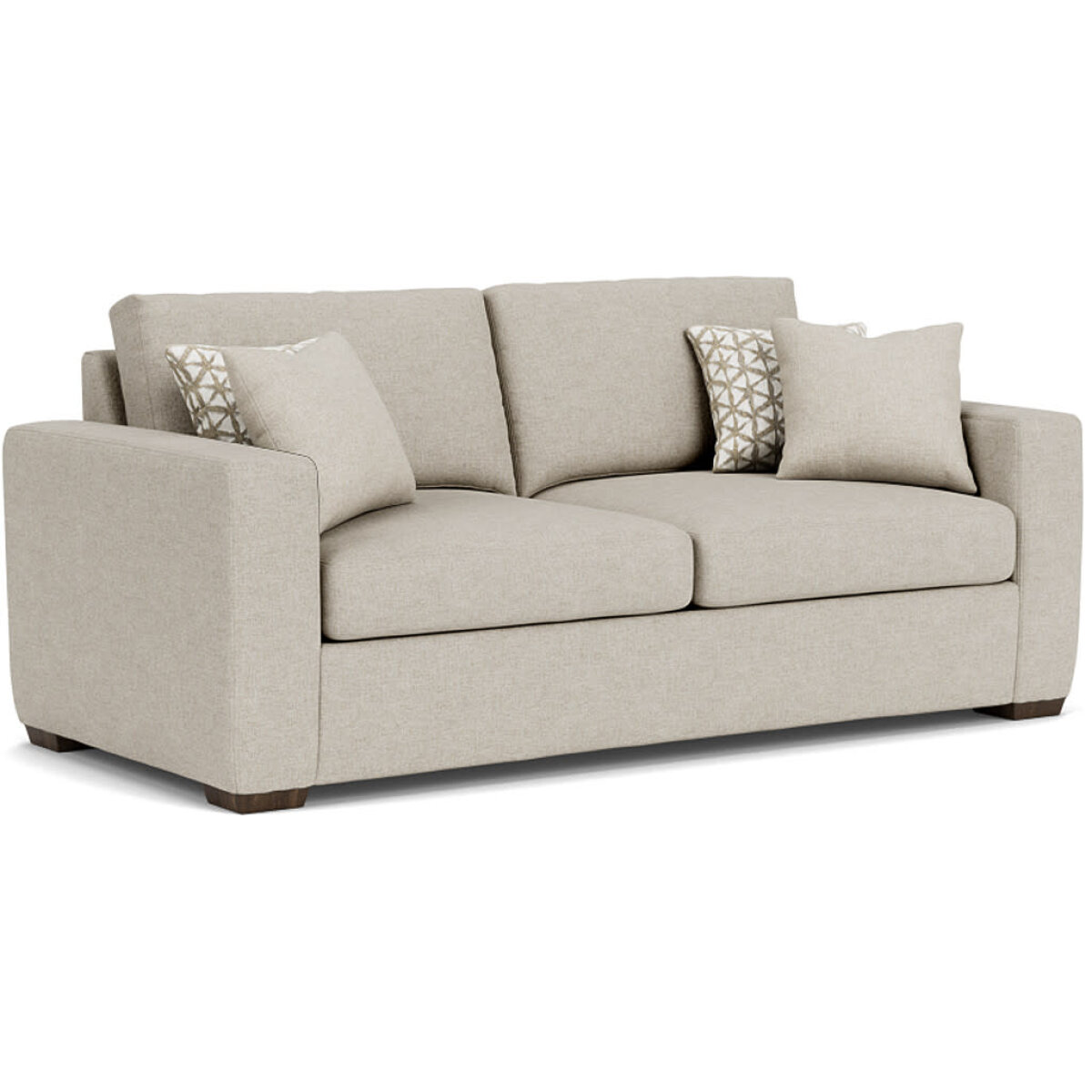 edd4a4c0d9b20205831ca9aee096a26e Collins Fabric Two-Cushion Sofa - Image 1
