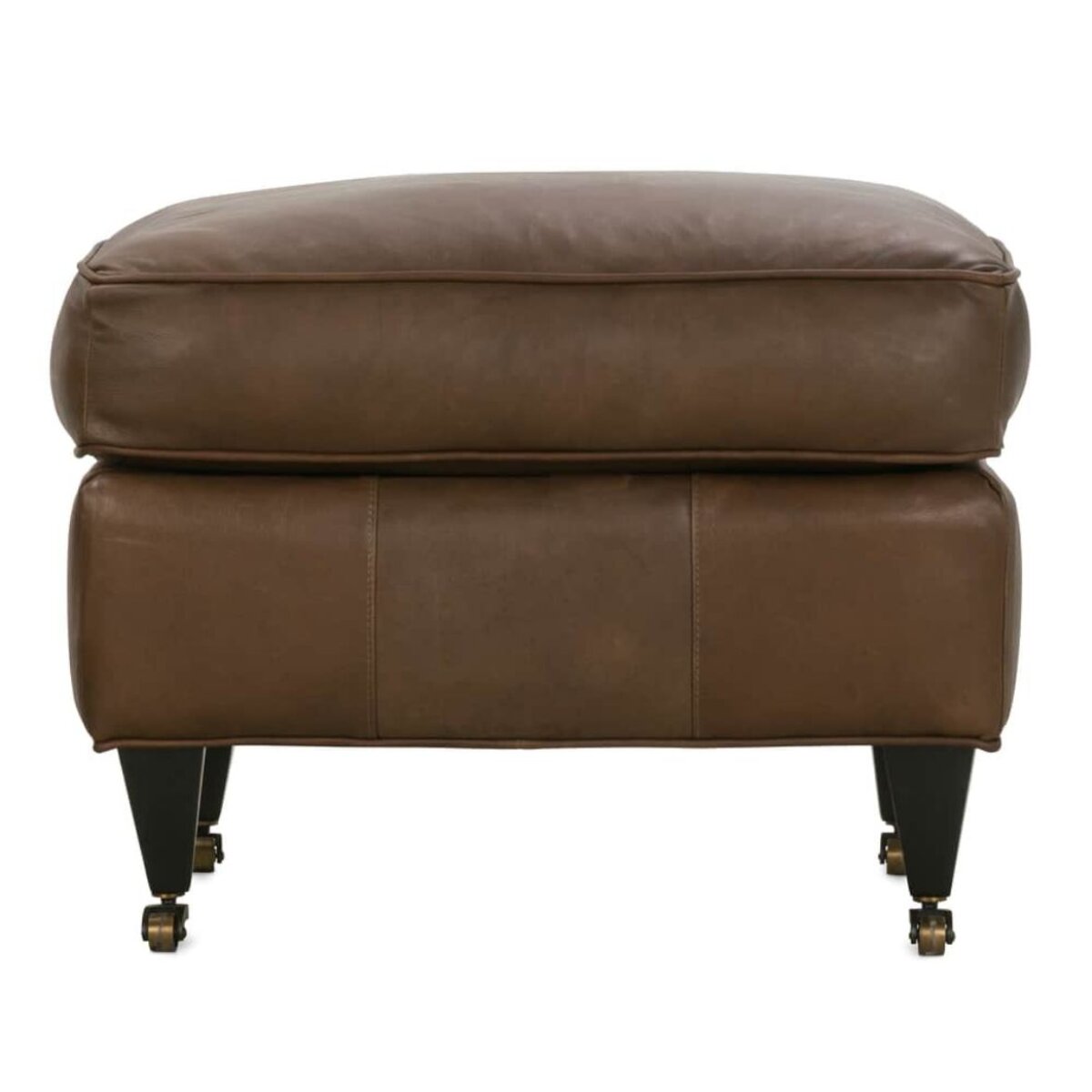 fa4c5155a542b93aaafd2750d452cee0 Brooke Leather Ottoman - Image 1