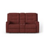 Arlo Fabric Power Reclining Loveseat with Console - Image 6