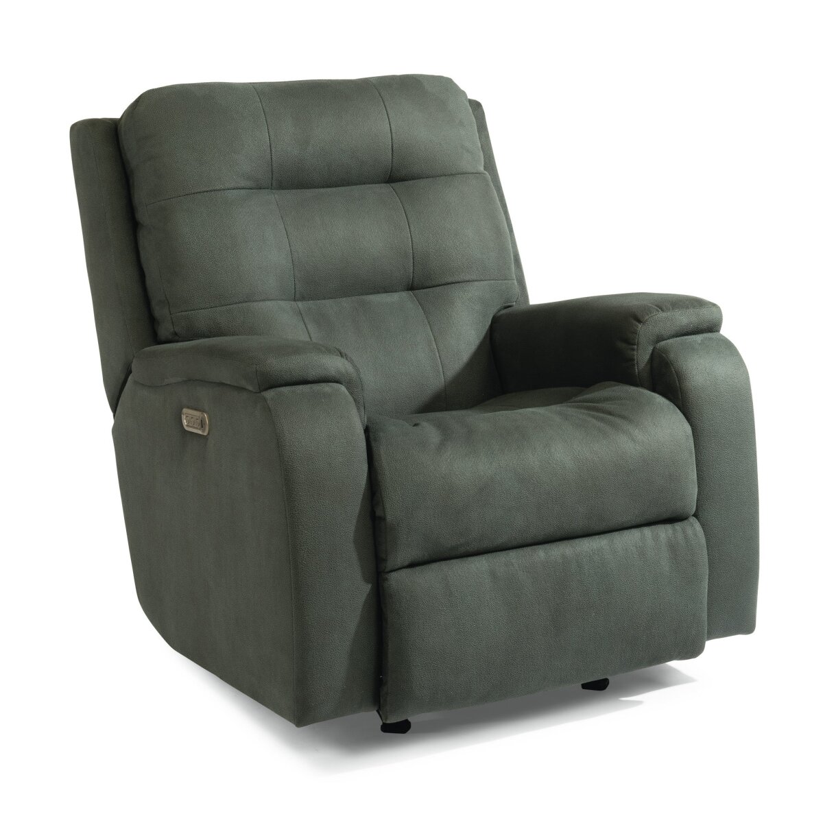 fb210db8aa89719f3901ca8f02968cb6 Arlo Fabric Power Recliner with Power Headrest & Lumbar - Image 1