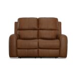 Linden Leather Power Reclining Loveseat with Power Headrests & Lumbar - Image 4