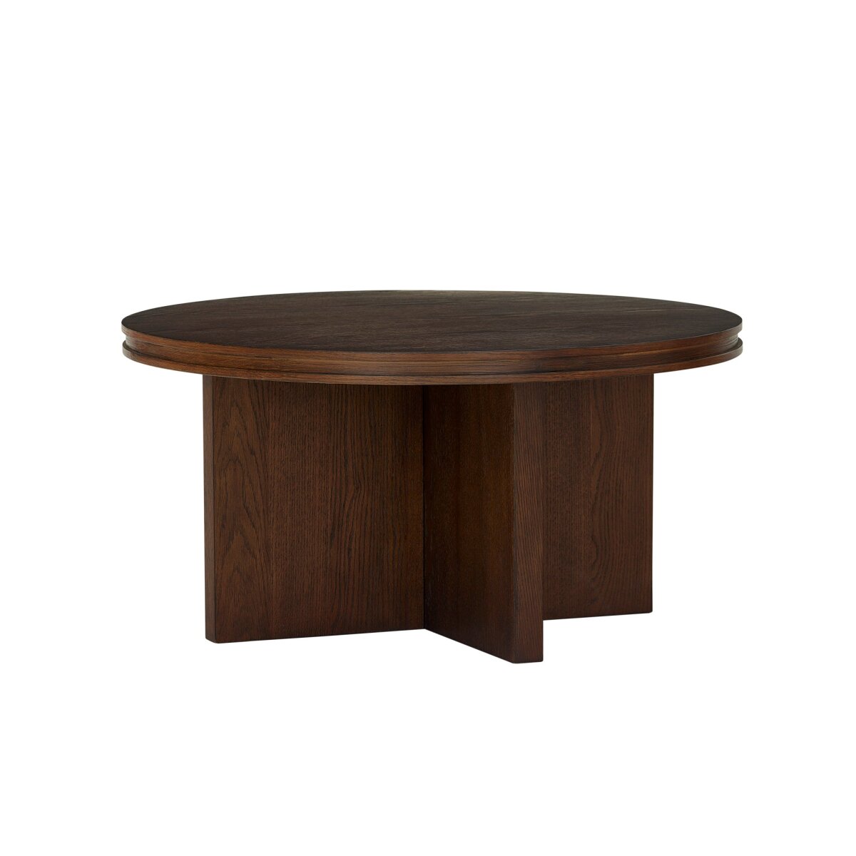 fc489771d5d1ddef086e885e8305d761 Waterfall Brown Round Coffee Table - Image 1