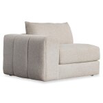 Vista Fabric Left Arm Chair Without Pillows