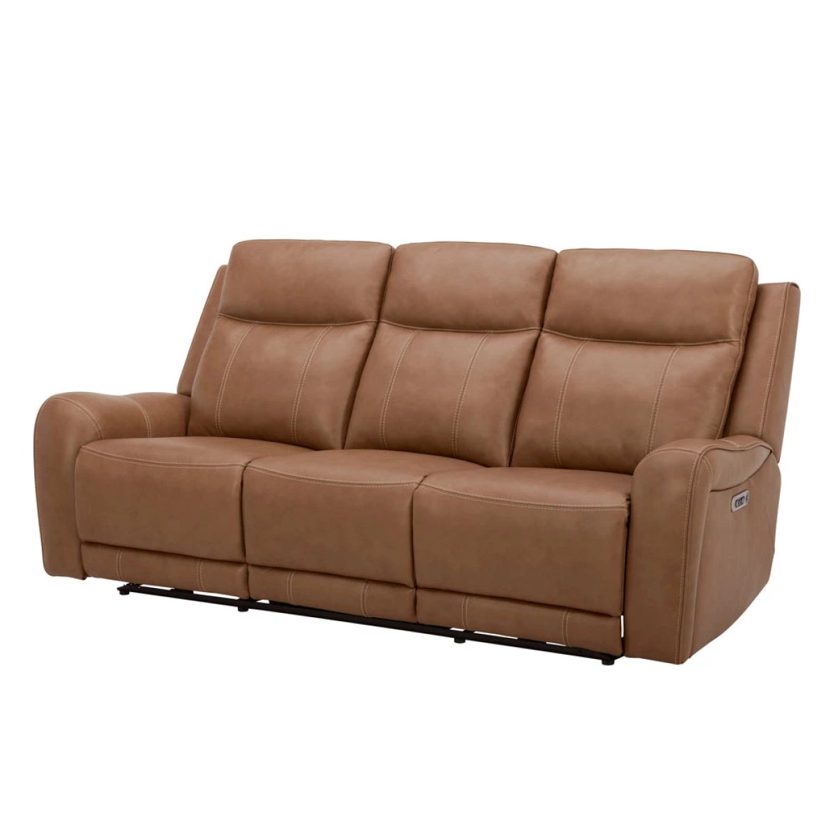 011502e83a99026e0a86b91d373a95db Haywood - Butternut Power Sofa With Power Headrests - Image 1