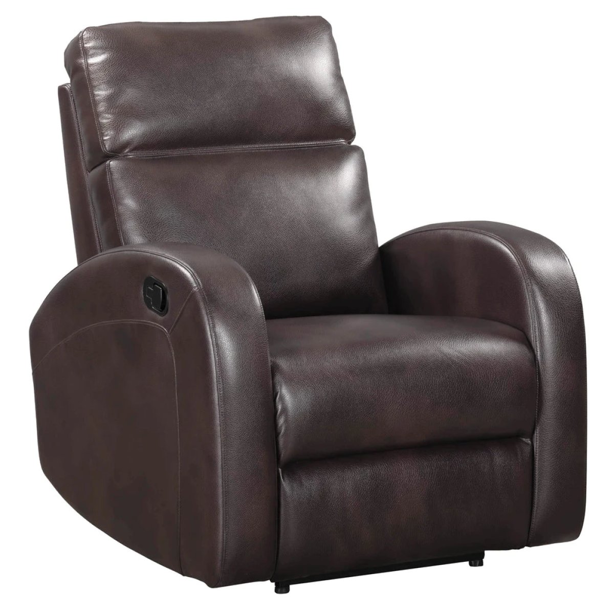 03c073bb053d25411868fe513f14b43b Devin - Pebble Brown Manual Recliner - Image 1