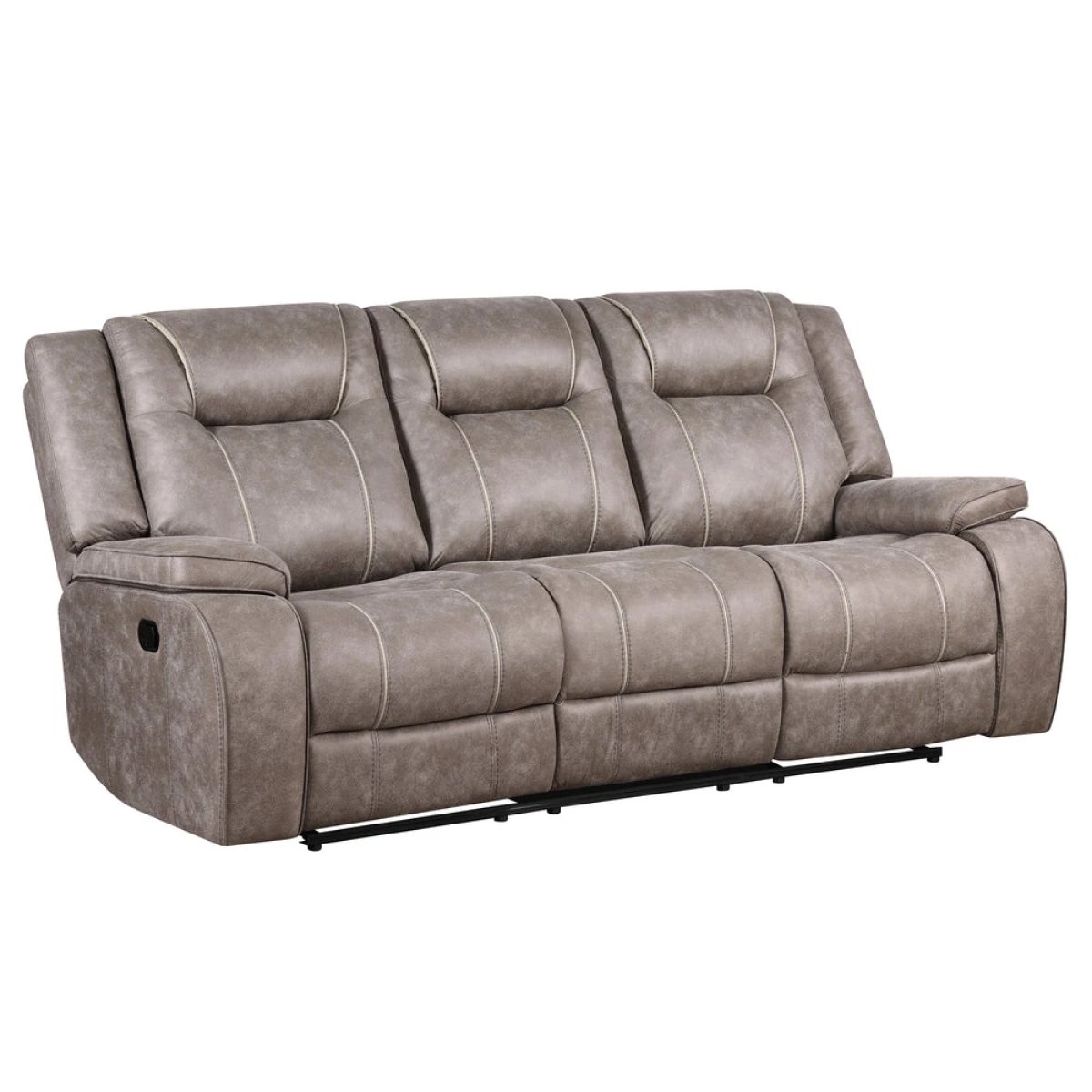 03f22239380cdee97e3c8b2639507cc9 Blake - Desert Taupe Manual Sofa - Image 1