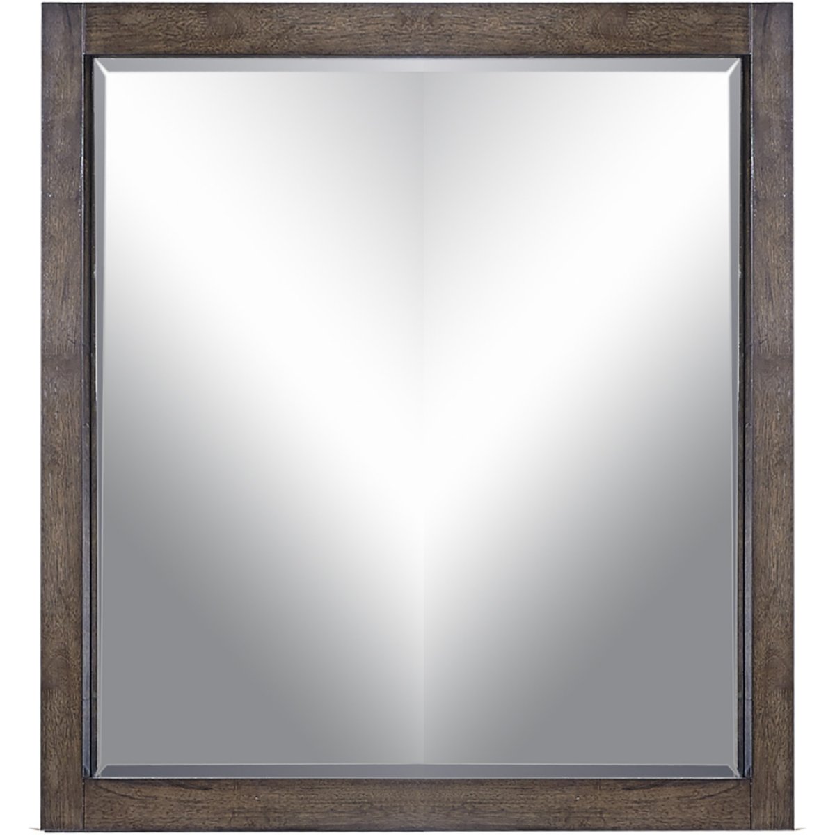 0a44bd35a426ee1eee8399f933d41ac6 Modern Loft Mirror IML-463-BRN-1 - Image 1