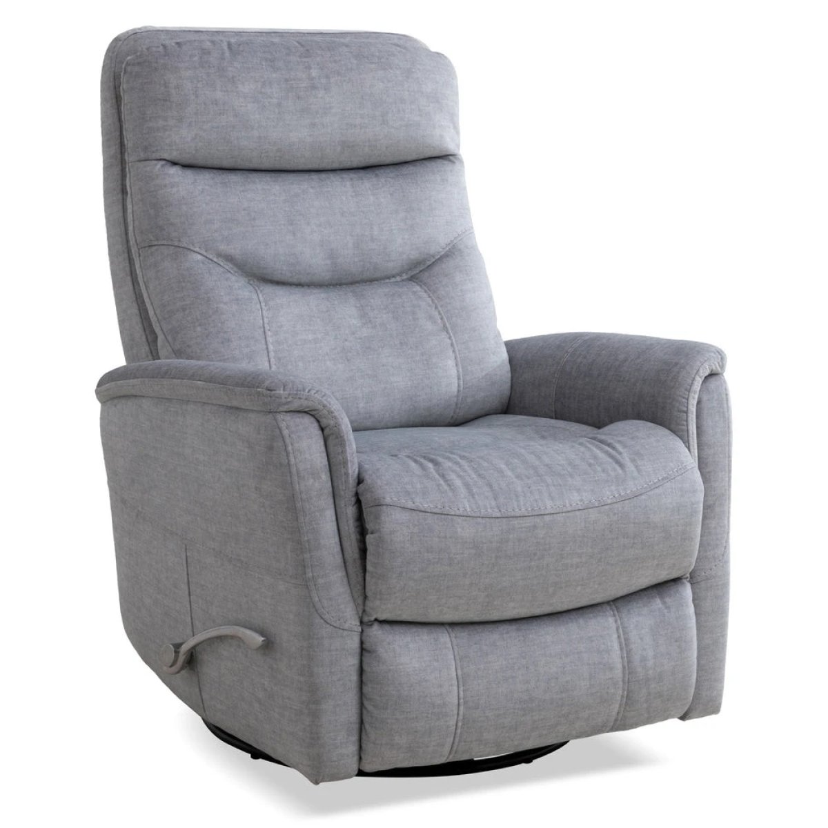 0d600a4eac631710806cb81bd04e066e Gemini - Capri Silver Manual Swivel Recliner - Image 1