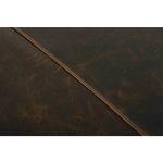 Macon Leather Ottoman - Image 9