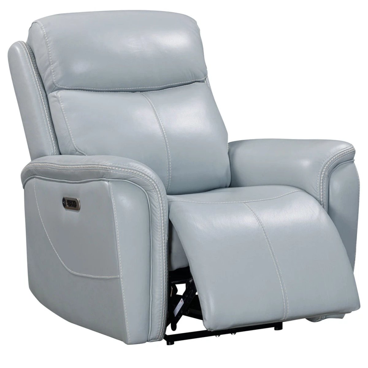 136ec4ebf506945f59ca6c05773bce12 Cascade - Sea Mist Grey Power Recliner With Power Headrest - Image 1
