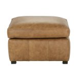 Desmond Leather Ottoman