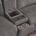 Alpine - Airy Midnight 6pc Zero Gravity Modular Power Reclining Sectional - Image 7