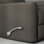 Hercules - Haze Manual Swivel Glider Recliner - Image 9