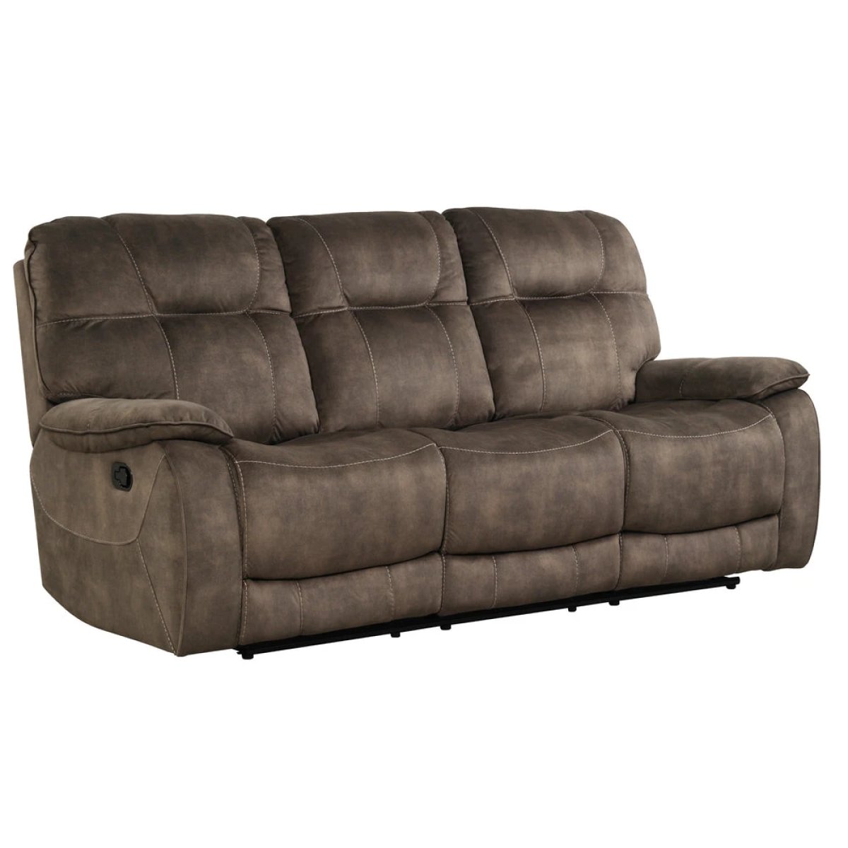 35da7253c386821c7d37b7ef6e39680a Cooper - Shadow Brown Manual Triple Reclining Sofa - Image 1