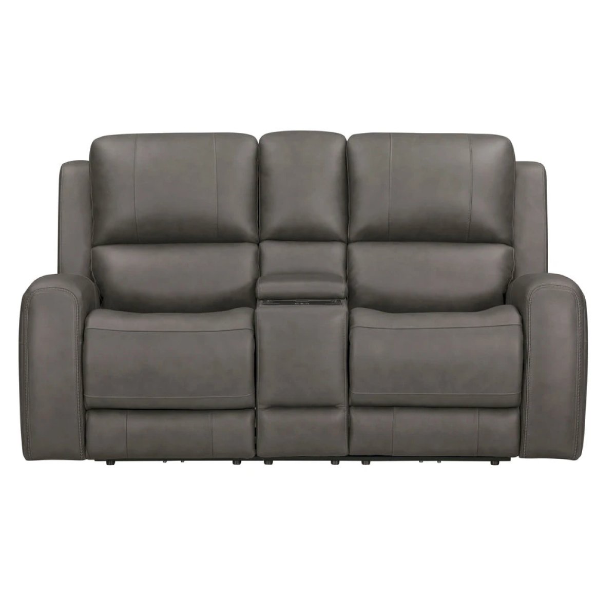 35e724360de210763e40555d90fab1ba Belmont - Autumn Fog Power Zero Gravity Tilt Console Loveseat - Image 1