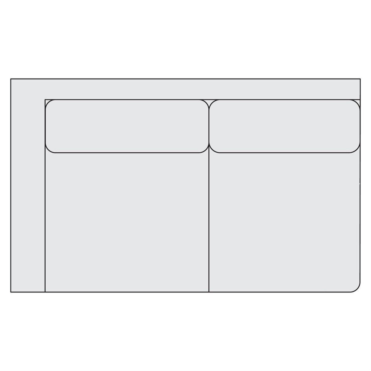 46b00acd205120a715f84d67142ebc23 Fabric Left Arm Loveseat - Image 1
