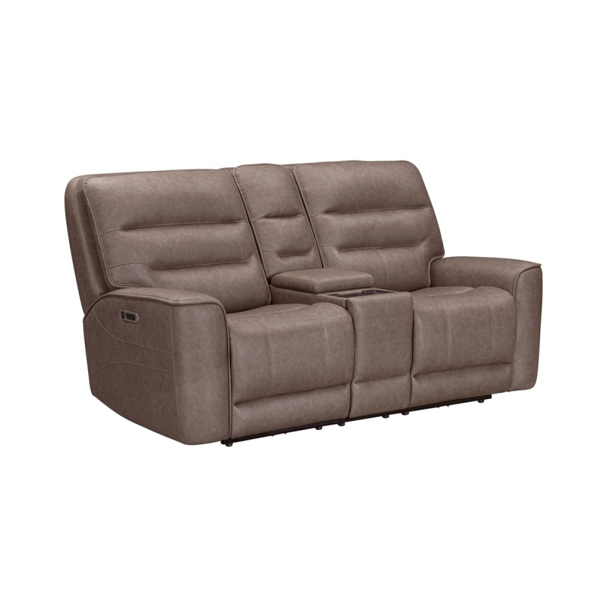 4c6fca4d4a54c2e58fd5ec4e5c49e07b Lawson - Sydney Brunette Power Zero Gravity Loveseat - Image 1