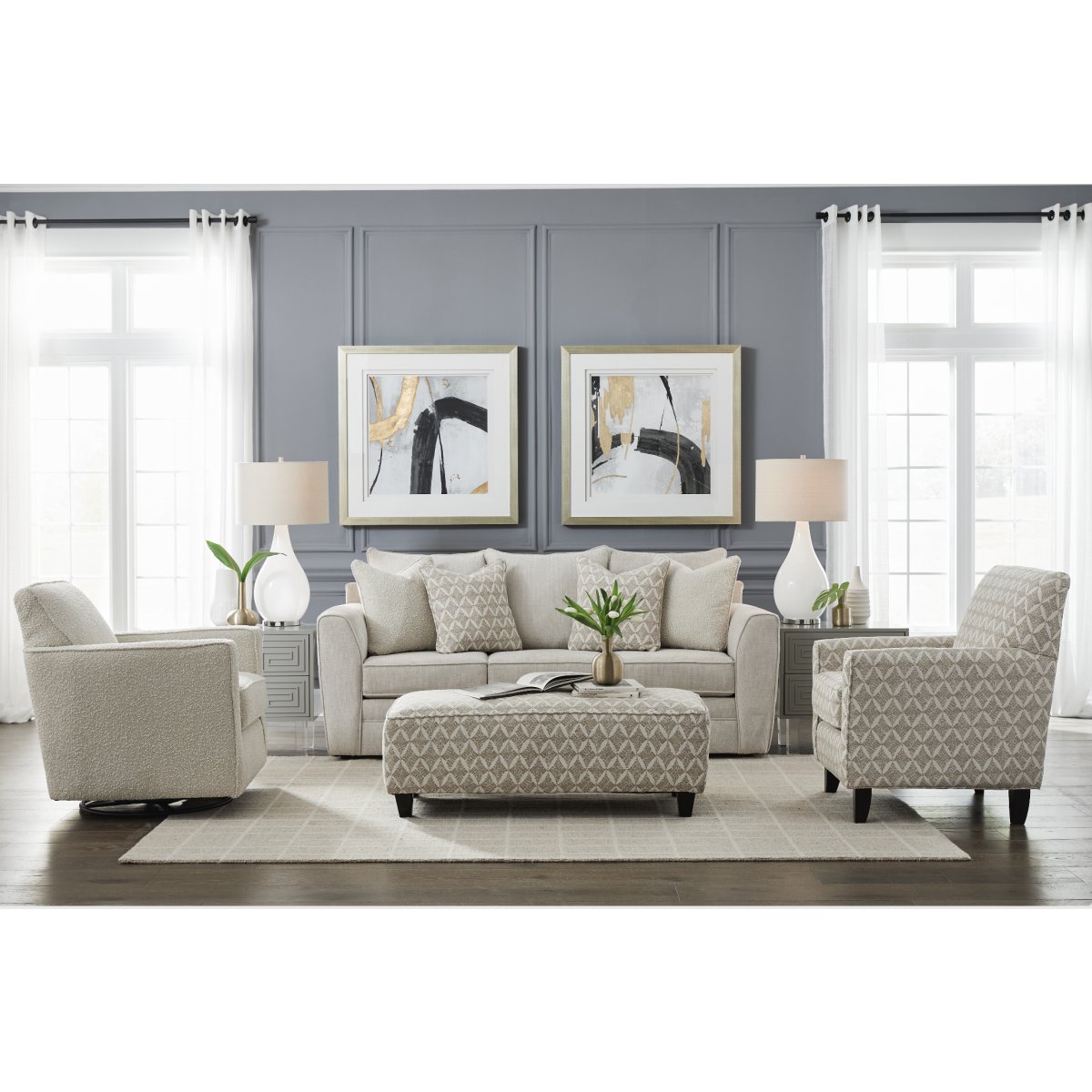 4dad2ac431258f923095d04fd4986d73 Wowza Sand Ottoman - Image 1