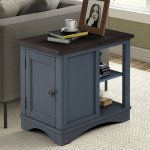 Americana Modern - Denim Chairside Table - Image 3