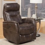 Gemini - Truffle Power Swivel Glider Recliner - Image 6