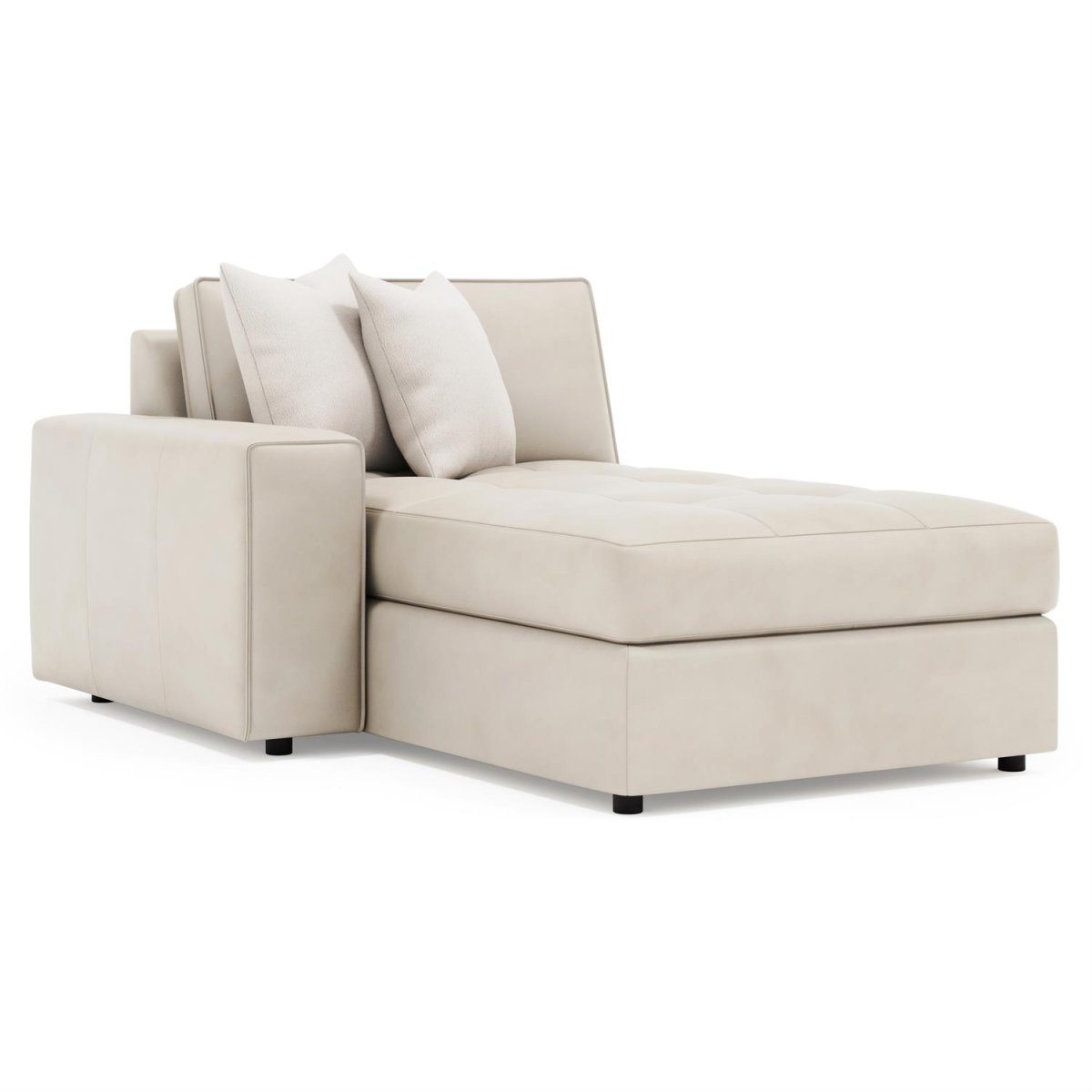 5c4c5697f6119d108fd7ac774bdd1797 Nest Leather Left Arm Chaise - Image 1