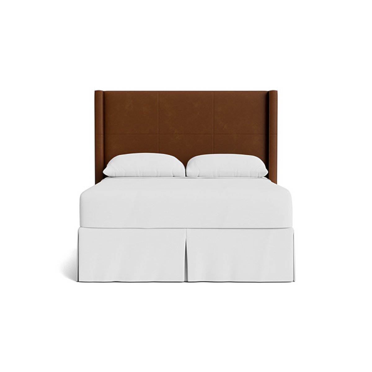 5d4cb45ff78587be1ccb8ce9a32a7519 Dublin Leather Upholstered Bed - Image 1