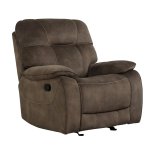 Cooper - Shadow Brown Manual Glider Recliner - Image 4