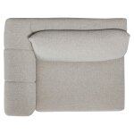 Vista Fabric Left Arm Chair Without Pillows - Image 5