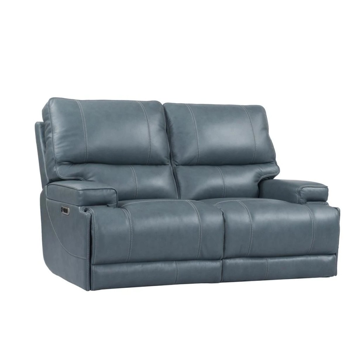 677dc79a74bb46d825609efea7c9f4a6 Whitman - Verona Azure Powered By Freemotion Power Cordless Loveseat - Image 1
