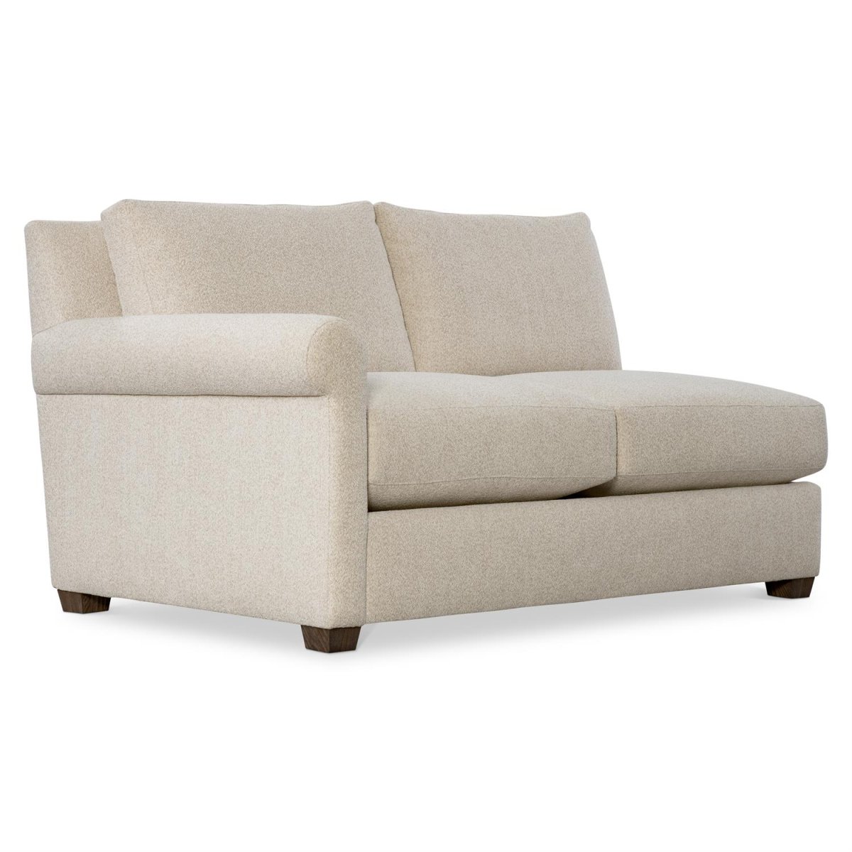 6c8111df3a653f708c5bcc1edcdd7690 Barnes Fabric Left Arm Loveseat Without Pillows - Image 1