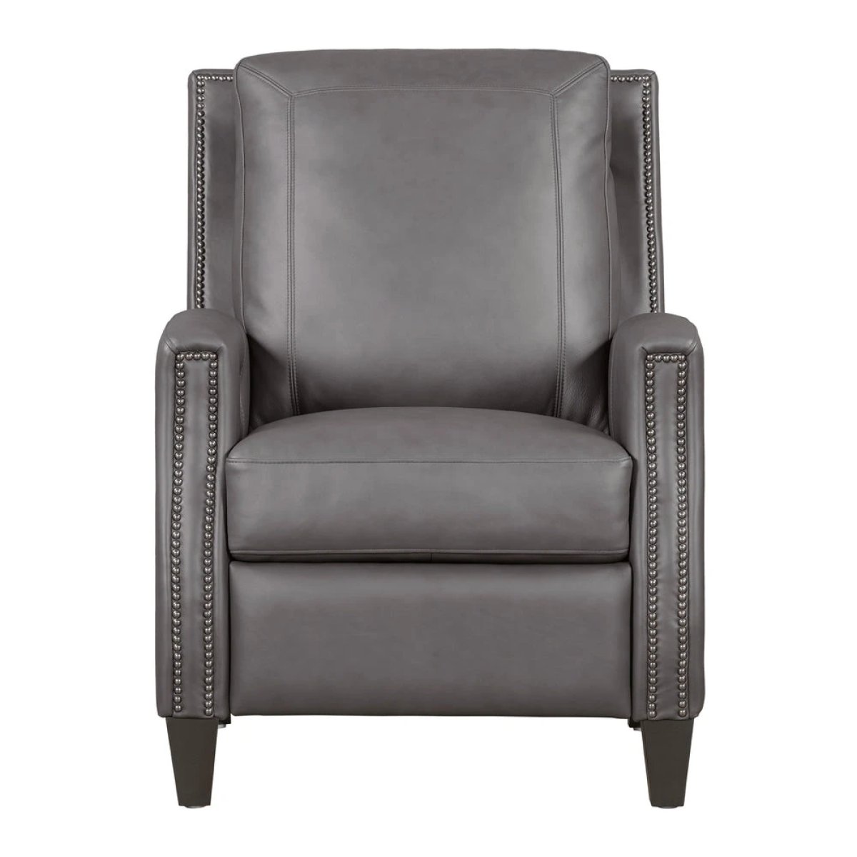 6ca330ee97c0b28e6178c1a83a6b642e Hunter - Echo Grey Manual Pushback Recliner - Image 1