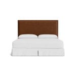 Manhattan Leather Upholstered Bed