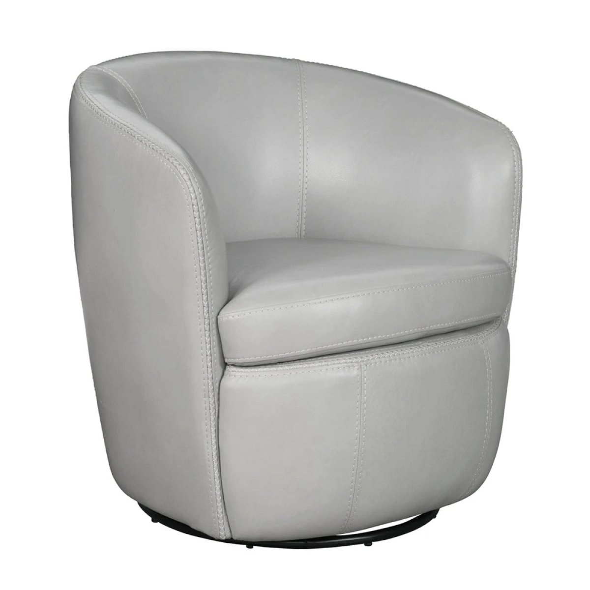 74ec90f98e1ab77b8f35410de3174c0e Barolo - Steamboat Ice Swivel Club Chair - Image 1