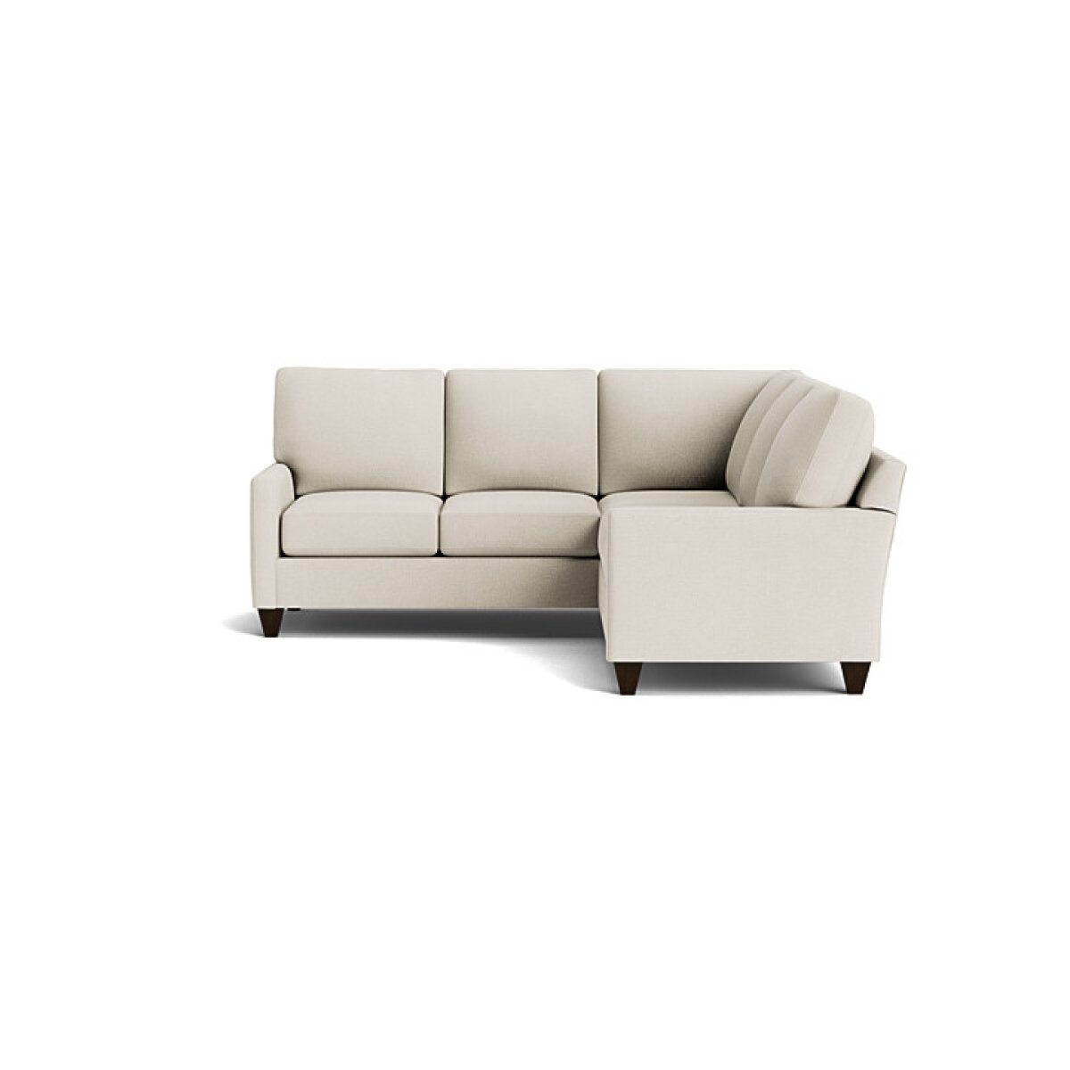 7539e5217c047b34026c9e5c4175513a True Custom™ True Custom® Track Arm L-Shaped Sectional - Image 1