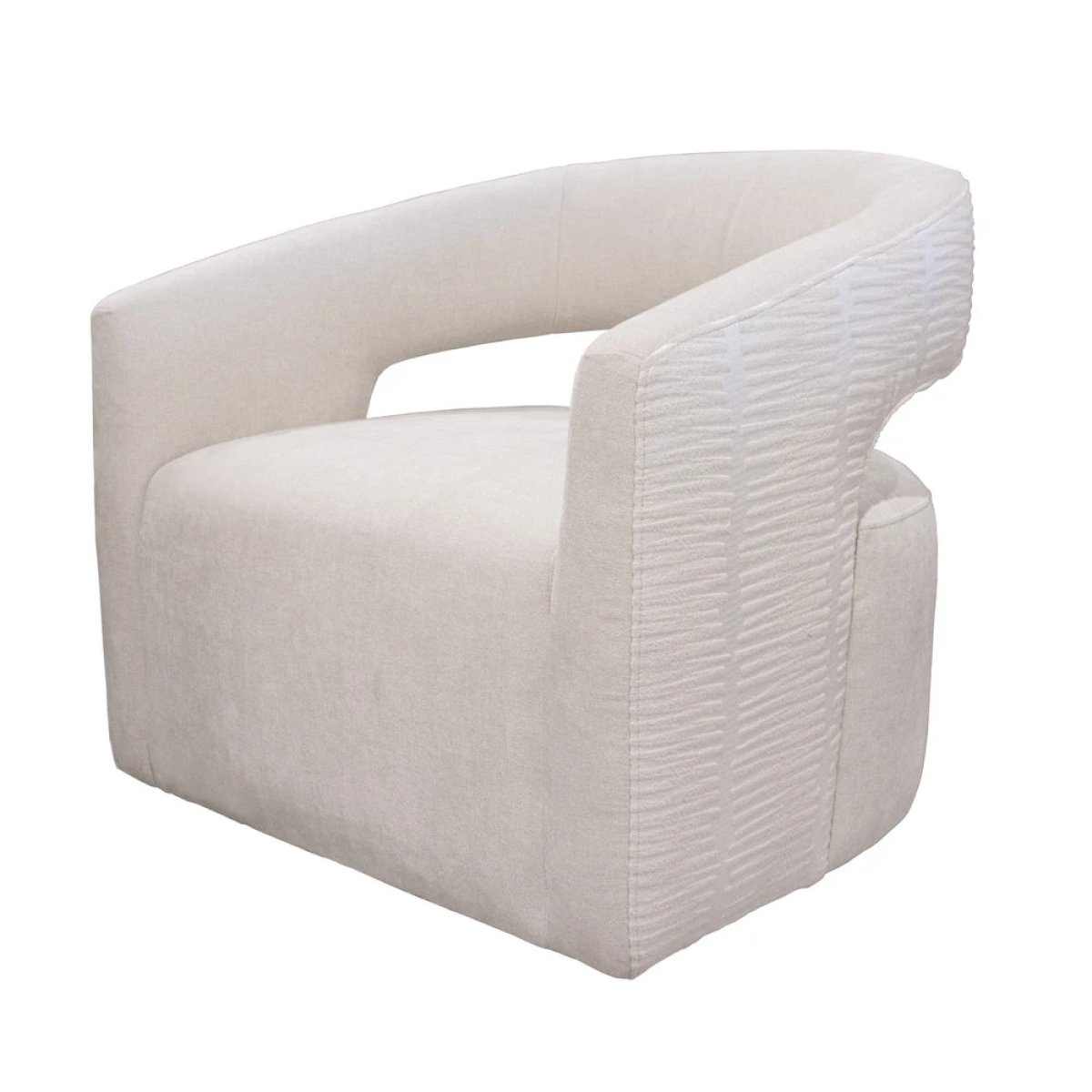 89248f643fb3f0de063e44b7e5cfbb9b Orbit - Elise Natural Open Back Accent Swivel Chair - Image 1