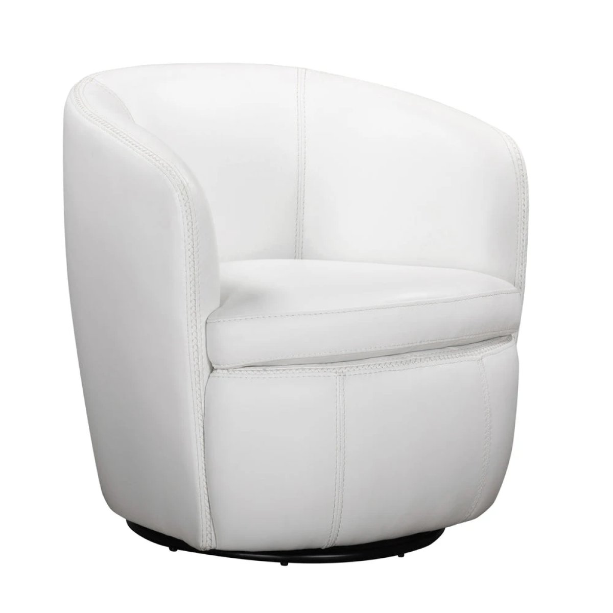8c1a20d881a5fe3e0e3d669f037fd477 Barolo - Snow Swivel Club Chair - Image 1