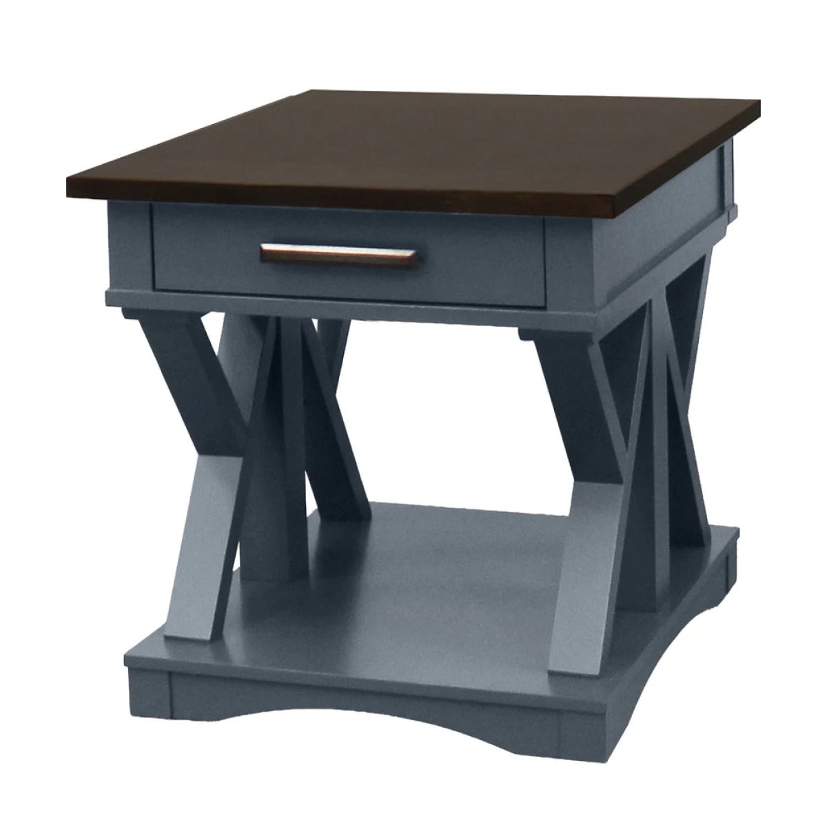 99f037620b188e93bc40ab1372f1b3fe Americana Modern - Denim End Table - Image 1