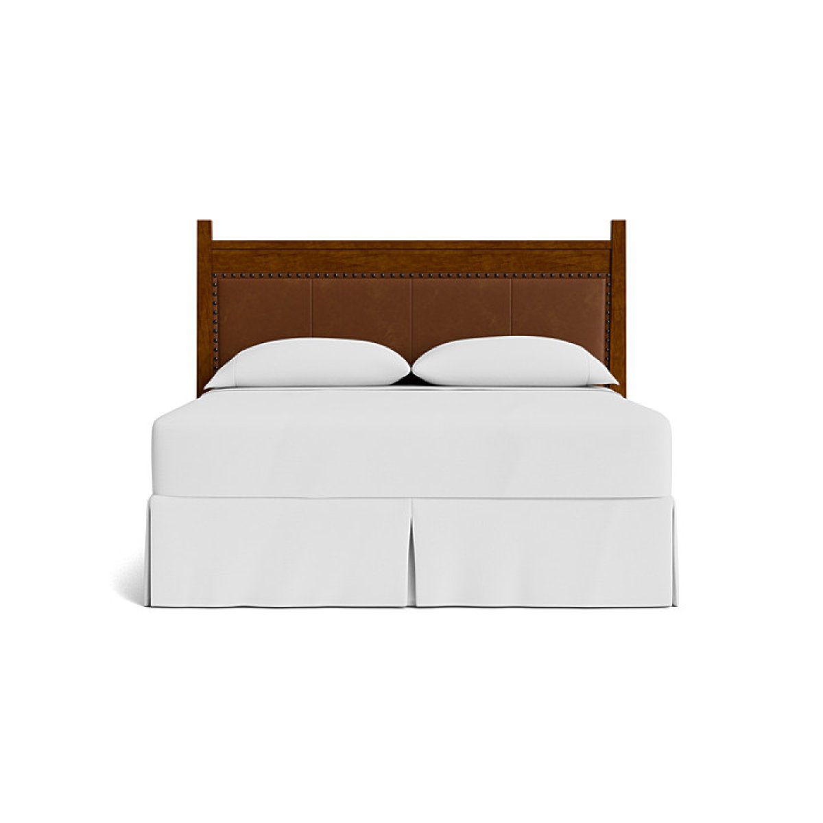 9e28a97728b86d90521a7b4764eb0d3e Heritage Leather Upholstered Bed - Image 1